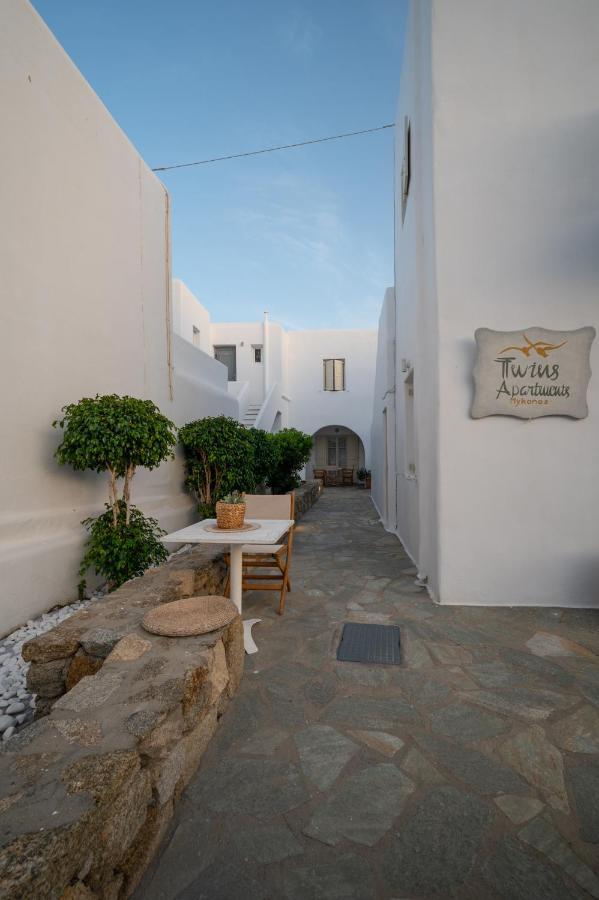 Twins-Trisa Apartments Ornos  Exterior foto